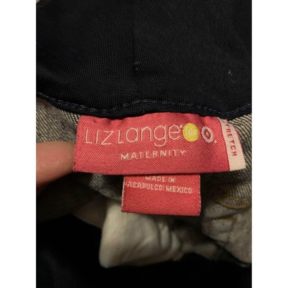 Liz Lange Maternity Denim Blue Jeans Size 2 Women’s - Picture 3 of 4